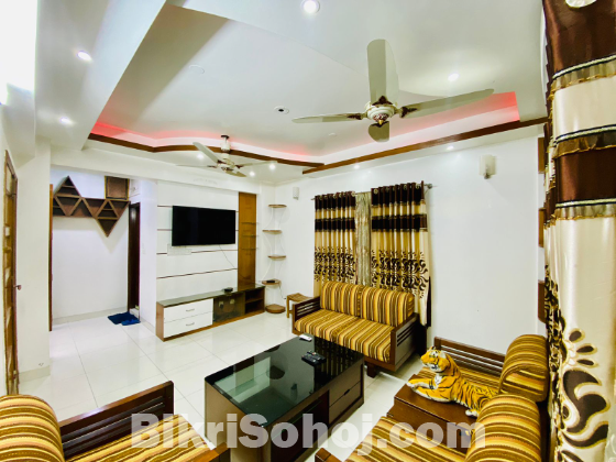 Modern 4-Bedroom Furnished Apartment in Bashundhara R/A